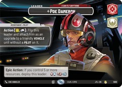 Poe Dameron - I Can Fly Anything - Showcase - Foil